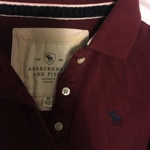 PREPPY SCHOOLAbercrombie and Fitch collared shirt